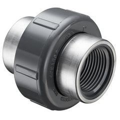 Spears 8058-060SR 6 PVC UNION 2000 REINFORCED FEMALE THREAD FKM  | Midwest Supply Us