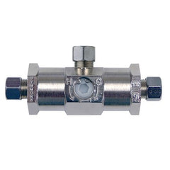 Symmons 4-10A Mixing Valve Chrome ADA 3/8 Inch Compression Brass for Tub and Shower Faucets  | Midwest Supply Us