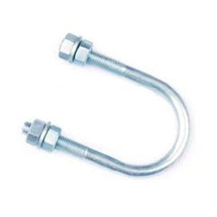 Hangers SUBL0380150CP U-Bolt 1 Inch IPS with Hex Nuts T-304/18-8 Stainless Steel  | Midwest Supply Us