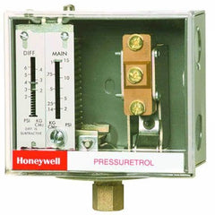 Honeywell Inc L404F1060/U Pressure Controller Pressuretrol Automatic Recycle 2-15 Pounds per Square Inch -35 to 150 Degrees Fahrenheit  | Midwest Supply Us