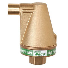 TACO 409 Air Vent Commercially Rated 3/4 Inch NPT Brass 409-3  | Midwest Supply Us