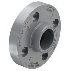 Spears 851-005C 1/2 CPVC ONE-PIECE FLANGED SOCKET CL150 150PSI  | Midwest Supply Us