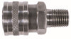 86031SS | 3/8 MALE SS ST COUPLER, Pneumatics, Pressure Washer QDs, Male Stainless Steel Coupler | Midland Metal Mfg.