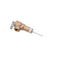 Water Heater Parts 100108279 Relief Valve TP-100 Temperature and Pressure Combination Air Valve 1 Inch 3/4 Inch Male150 Pounds per Square Inch 210 Degrees Fahrenheit  | Midwest Supply Us
