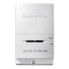 HONEYWELL HOME T822K1042/U Thermostat T822K Non-Programmable Mechanical 24 Voltage Alternating Current Heat/Off Premier White 35-85 Degrees Fahrenheit  | Midwest Supply Us