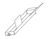 91L06 | Lennox LB-61401CD, Metal Drain Pan Assembly, 40 x 5.5 x 2.63 Inch | Lennox