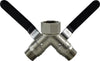947126 | 1 FIP X 3/4 MIP 3 WAY VENTED BRASS BV, Valves, 2017 Valves, 3- Way Wye Vented and Unvented Ball Valve | Midland Metal Mfg.