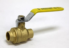 Conbraco 94A20501 International Full Port Brass Ball Valve 1" (2 x Solder)  | Midwest Supply Us