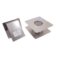 Water Heater Parts 100112424 Termination Kit Cap Wall Thimble with Hood 4.0 x 7.0 Inch  | Midwest Supply Us