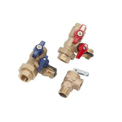 Water Heater Parts 100112156 Connector Kit Plumbing to 199K BTU PB Free Isolation Valve Kit  | Midwest Supply Us