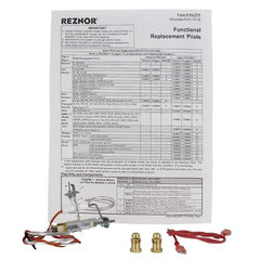 Reznor RZ110853 Pilot Assembly Spark Igniter for FE/BE AH2/3 Natural Gas  | Midwest Supply Us
