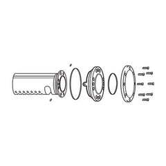 Mcdonnell Miller 344300 Shield Assembly for 69+ Series Model SA69-104  | Midwest Supply Us