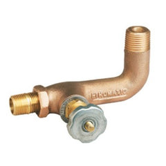 Firomatic 12650 Valve Fusible Tank 90 Degree Outlet with Side Handle 1/2 x 3/8 Inch Male NPT x Male NPT Brass 12650  | Midwest Supply Us