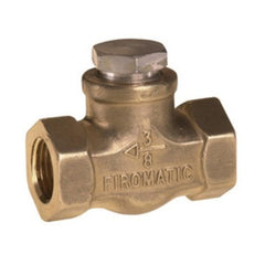 Firomatic 12410 Check Valve Firomatic HCV 3/8 Inch Machine Brass Inline FNPT B100HCV  | Midwest Supply Us