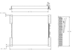 Lennox 98W91 Lennox 604922-17, Indoor Coil Slab B-Box, RFC Valve, 12.5 Ton Packaged Unit  | Midwest Supply Us