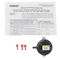 Reznor RZ193806 Pressure Switch 0.20 Inch Water Column SPDT Dual  | Midwest Supply Us