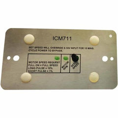 ICM Controls ICM711 Speed Control for GE 2.3 ECM EVO-ECM Motor ACU-S1 2.25 x 4.25 x 0.09 Inch  | Midwest Supply Us