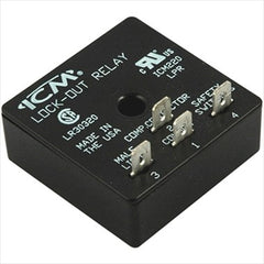 ICM Controls ICM220 Relay Lockout 2 x 2 Inch 18/30 Voltage Alternating Current  | Midwest Supply Us