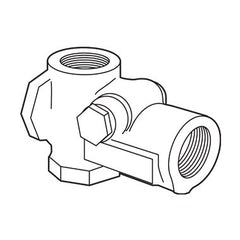 Mcdonnell Miller 317350 Check Valve Upper Test Vacuum Breaker with Gasket Model TC-U  | Midwest Supply Us