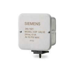 Siemens Building Technology 265-1024 Electric-Pneumatic Valve, 240VAC, w/Junction Box  | Midwest Supply Us