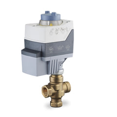 Siemens Building Technology 365-02068 MT Series 3W Valve assy ANSI 250 Mix Linear 1/2" FxF 2.5Cv 24V 0-10V/4-20mA SR  | Midwest Supply Us