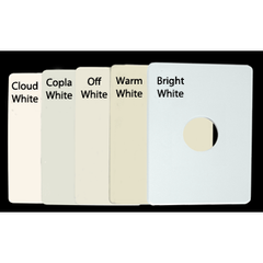BAPI BA/ADP-37-55-CDW Adaptor Plates for Wall Sensors - 3.75" x 5.5”, Cloud White  | Midwest Supply Us