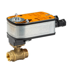 Belimo B2100PW-Q+LF24-3-S US Potable water valve, 2-way, DN 25, Internal thread, Fluid temperature -4.0...212°F [-20...100°C]Valve Actuator, Spring return, AC/DC 24 V, On/Off, Floating point, 1x SPDTActuator fitted  | Midwest Supply Us