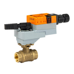 Belimo B2100PW-Q+LRB24-3 Potable water valve, 2-way, DN 25, Internal thread, Fluid temperature -4.0...212°F [-20...100°C]Valve Actuator, Non fail-safe, AC/DC 24 V, On/Off, Floating pointActuator fitted  | Midwest Supply Us