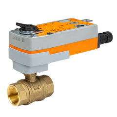 Belimo B2150PW-R+AFRX24-S Potable water valve, 2-way, DN 40, Internal thread, Fluid temperature -4.0...212°F [-20...100°C]Configurable Valve Actuator, Spring return, AC/DC 24 V, On/Off, 1x SPDTActuator fitted  | Midwest Supply Us