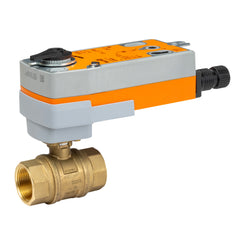 Belimo B2200PW-S+AFRX24 Potable water valve, 2-way, DN 50, Internal thread, Fluid temperature -4.0...212°F [-20...100°C]ConfigurableValve Actuator, Spring return, AC/DC 24 V, On/OffActuator fitted  | Midwest Supply Us