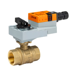 Belimo B2125PW-Q+ARB24-3 Potable water valve, 2-way, DN 32, Internal thread, Fluid temperature -4.0...212°F [-20...100°C]Valve Actuator, Non fail-safe, AC/DC 24 V, On/Off, Floating pointActuator fitted  | Midwest Supply Us