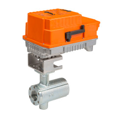 Belimo B2200VB-077+PKRXUP-MFT-T Ball Valve (VB), 2", 2-way, ANSI Class300 | Configurable Valve Actuator, Electronic fail-safe, AC24-240V / DC24-125V, 2-10V, 2 x SPDT, terminals, BACnet MS/TP  | Midwest Supply Us