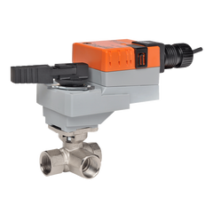 Belimo B318B+LRB24-3-S CCV | 0.75" | 3 Way | 7.4 Cv | w/ Non-Spg | 24V | Floating | SW  | Midwest Supply Us