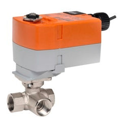 Belimo B309B+TFRX24-3-S CCV | 0.5" | 3 Way | 0.8 Cv | w/ Spg Rtn | 24V | Floating | SW  | Midwest Supply Us