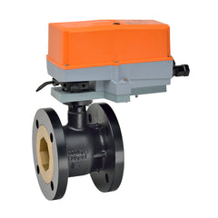 Belimo B6600S-400+GRX24-3-T N4 2 Way CCV | Flanged SS trim 6" | Cv 400 with Non-Spring Return | 360 in-lb | On/Off/Floating | 24V  | Midwest Supply Us