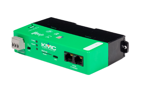 KMC BAC-5051AE Router: BACnet, IP/Dual Enet/Single MSTP  | Midwest Supply Us