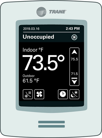 Trane BAYSENS924B TOUCH SCREEN PROG ZONE SENSOR  | Midwest Supply Us