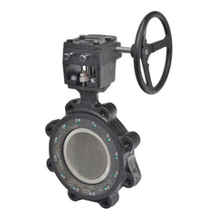 Belimo F6100-150SHP+GW11 Butterfly Valve | 4" | 2 Way | 451Cv | w/ Gear Wheel  | Midwest Supply Us