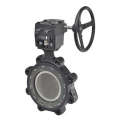 Belimo F6450-150SHP+GW23 Butterfly Valve | 18" | 2 Way | 11400Cv | w/ Gear Wheel  | Midwest Supply Us