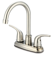 Everflow BHN-L20S Baldor Hanford Two Handle Bar Faucet Stainless Steel  | Midwest Supply Us