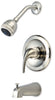 BHN-T30N | Baldor Hanford Shower And Tub Trim Only Brushed Nickel | Everflow