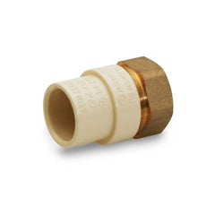 Everflow BRCPF034-NL 3/4" Brass Female X CPVC Adapter Lead Free  | Midwest Supply Us