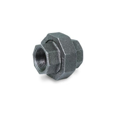 Everflow BMUN0014 1/4" Black Union  | Midwest Supply Us