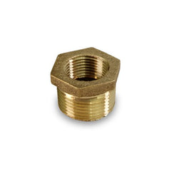 Everflow BRBU0342-NL 3/4" X 3/8" Hex Bushing Brass Lead Free  | Midwest Supply Us