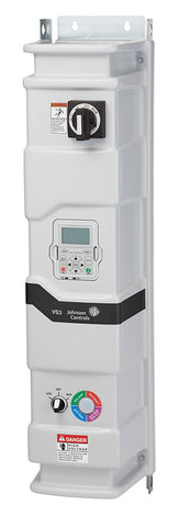 Johnson Controls VS3-7D5-4-N1D-0 VS3, 7.5HP, 480V 11A, NEMA 1, DRIVE WITH DISCONNECT,SAB,BACnet IP&MS/TP  | Midwest Supply Us
