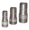 CNT-200CR-SS316 | 2 CRIMPLOK COMB NIPPLE THREADED SS316 | Midland Metal Mfg.