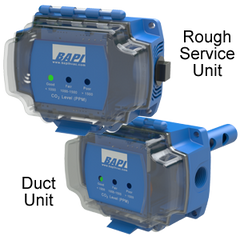 BAPI BA/DCD05-5K-V-BB CO2 - "24/7" Duct and Rough Service Carbon Dioxide Sensor, Constant Occupancy  | Midwest Supply Us