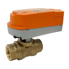 Belimo EXT-B2050-PWV-NPT+CQB24-3 Potable Water Valve, 0.5", 2-way, DN 15, internal thread, ps 230 psi, Fluid temperature -4...212°F [-20...100°C]|Valve Actuator, Non fail-safe, AC/DC 24 V, On/Off, Floating point  | Midwest Supply Us