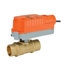 Belimo Z2100QS-K+CQX24-3 ZoneTight™ (QCV) | 1" | 2-way | Cv 8.2  | Configurable Valve Actuator | Non fail-safe | AC/DC 24 V | On/Off | Floating point  | Midwest Supply Us