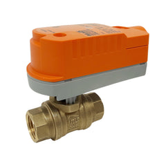 Belimo EXT-B2050-PWV-NPT+CQKXUP Potable Water Valve, 0.5", 2-way, DN 15, internal thread, ps 230 psi, Fluid temperature -4...212°F [-20...100°C]|Valve Actuator, Electronic fail-safe, AC/DC 100...240 V, On/Off  | Midwest Supply Us